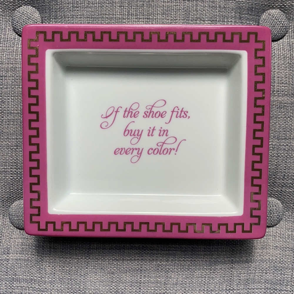 “If the shoe fits, buy it in every color!” Dish